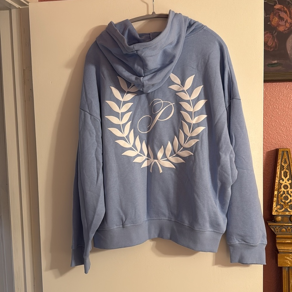 PINK Ivy Fleece Campus Full Zip Hoodie - Picture 3 of 3